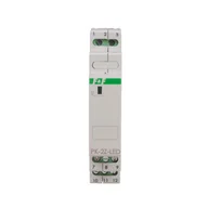 Sterowniki i przekaźniki - Przekaźnik elektromagnetyczny F&amp;F PK-2Z-LED-230 PK-2P 230V styk 2 x NO 16A Inrush 120A/20ms szary - miniaturka - grafika 1