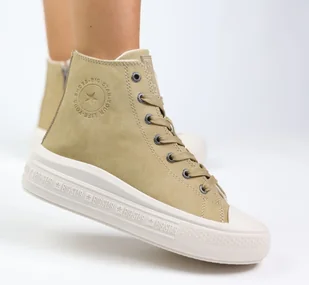 Wysokie trampki damskie Big Star Shoes MM274026 - Trampki damskie - miniaturka - grafika 5