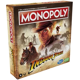 Monopoly Indiana Jones, F4112 - Gry planszowe - miniaturka - grafika 1