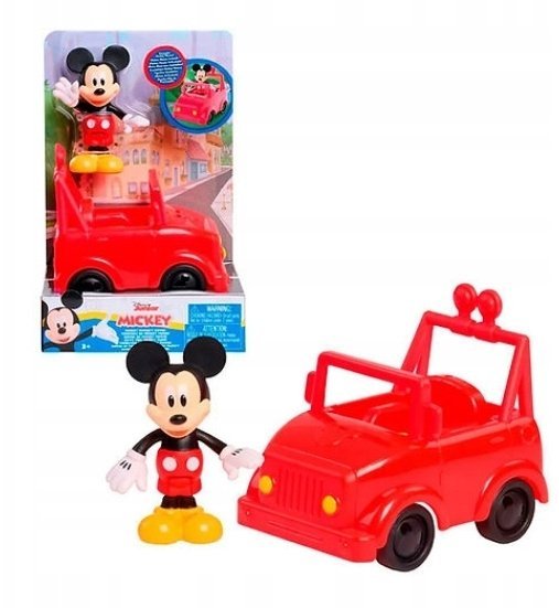 Most Success Trading ZESTAW Mickey Auto 10cm z Figurką 7cm Myszka Mickey Disney Junior Dzieci 3+