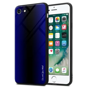 Pokrowiec Do Apple iPhone 7 / 7S / 8 / SE 2020 w KOBALTOWY FIOLET TPU Etui Ochronny Case Cover Obduowa Silikon Cadorabo - Etui i futerały do telefonów - miniaturka - grafika 1