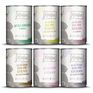 MjAMjAM mokra karma dla dorosłych kotów, zestaw mieszany 6x400 g Zestaw mieszany 4 - Mokra karma dla kotów - miniaturka - grafika 1