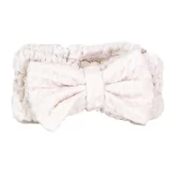 Ozdoby do włosów - Nacomi Opaska na włosy z mikrofibry White 1 szt - miniaturka - grafika 1