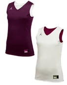 Koszulki i topy damskie - Damska Dwustronna Koszulka Nike Air Jordan Dri-FIT AT0536-670 L - miniaturka - grafika 1