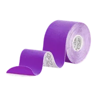 Akcesoria medyczne - 4Fizjo, taśma do kinesiotapingu, fioletowa, 5 cm x 5 m - miniaturka - grafika 1