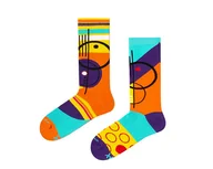 Skarpetki męskie - Kolorowe skarpetki - Bauhaus 1 - miniaturka - grafika 1