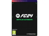 Kody i doładowania cyfrowe - FC 24 Edycja Ultimate (early preorder) PC - miniaturka - grafika 1