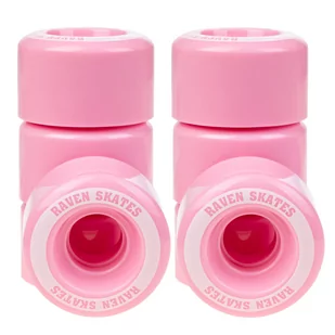 Kółka do wrotek RAVEN Elle Blue/Pink 8 szt - Akcesoria do skatingu - miniaturka - grafika 1