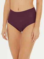 Majtki damskie - Chantelle Figi klasyczne z wysokim stanem Soft Stretch C26470 Fioletowy - miniaturka - grafika 1
