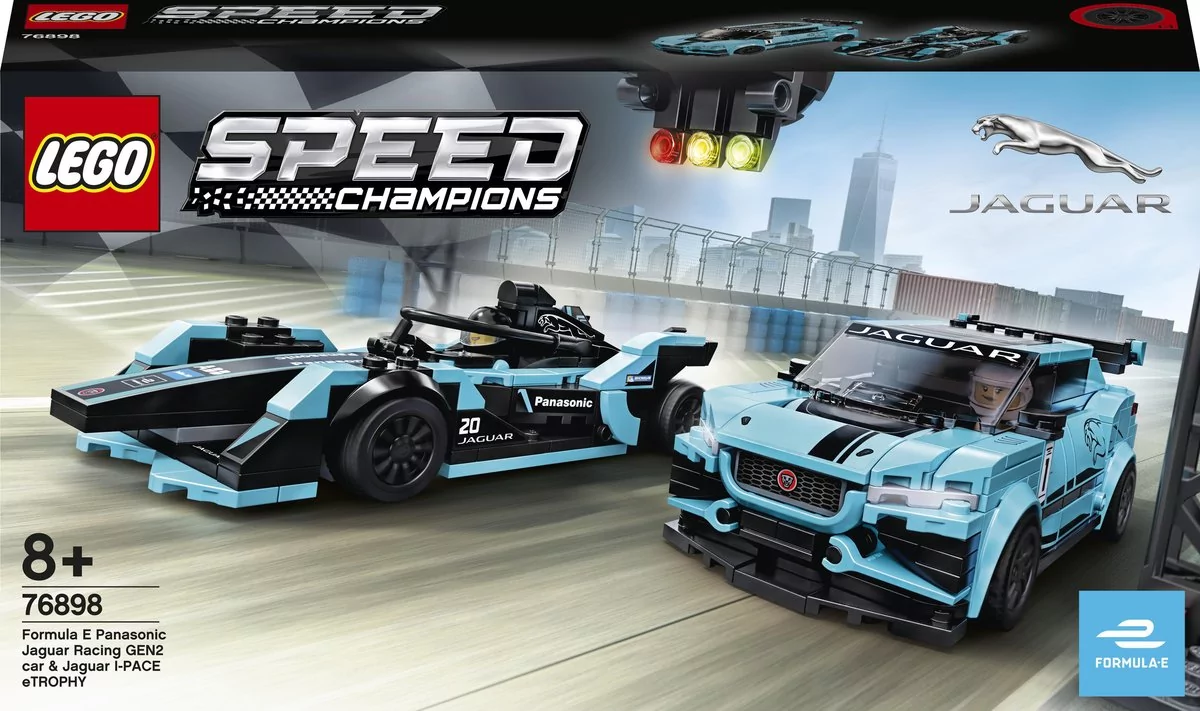 LEGO Speed Champions ormula E Panasonic Jaguar Racing GEN2 76898