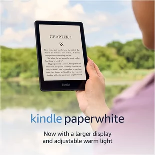 Amazon Kindle Paperwhite 5 WiFi 16GB z reklamami czarny - Czytniki ebooków - miniaturka - grafika 1