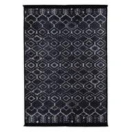 Dywany - Dywan drukowany Mesh petra 120 x 160 cm czarny - miniaturka - grafika 1