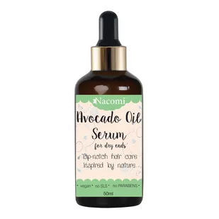 Nacomi serum do końcówek z olejem avocado 50ml - Serum do włosów - miniaturka - grafika 1