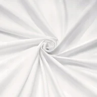 Pasmanteria - TKANINA OBRUSOWA PLAMOODPORNA 250G MATERIAŁ WODOODPORNY GŁADKI BIAŁY - miniaturka - grafika 1