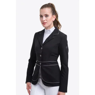 Kurtka pokazowa Softshell damska Venice - Double Front Panel Technology - Kurtki jeździeckie - miniaturka - grafika 1