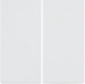 Wyłączniki światła i elektryczne - Berker PRZYCISK 2-KROTNY DO ŚCIEMNIACZA PRZYCISKOWEGO BIAŁY Q1 Q3 Q7 85142129 - miniaturka - grafika 1