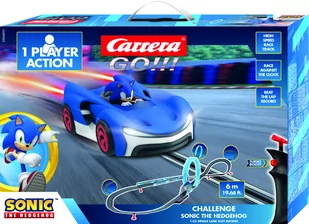 Carrera Go!!! Challenge „Sonic" 6 M - Zabawki konstrukcyjne - miniaturka - grafika 1