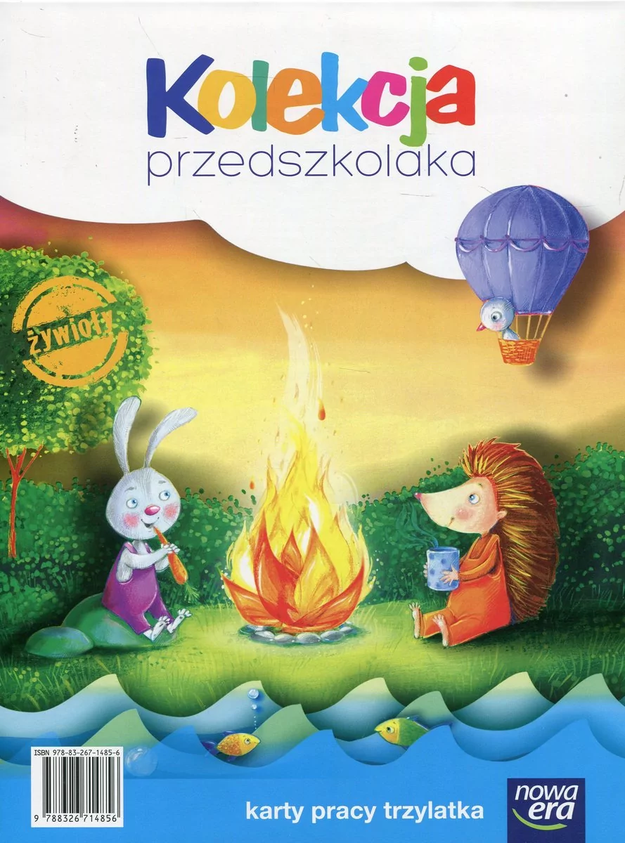 Kolekcja przedszkolaka Karty pracy trzylatka - Nowa Era