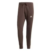 Spodenki męskie - adidas Męskie spodnie Essentials French Terry Tapered Cuff 3 paski, M - miniaturka - grafika 1