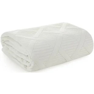 Narzuta EUROFIRANY D91 Alara 5 200 x 220 cm Kremowy - Narzuty - miniaturka - grafika 1