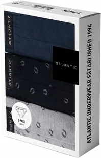 ATLANTIC SLIPY MĘSKIE MAJTKI 3MP076 SPORT 3PAK *M* - Majtki męskie - miniaturka - grafika 1