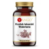Suplementy naturalne - Yango Yango Kozłek Lekarski 510 mg 90 k Waleriana - miniaturka - grafika 1