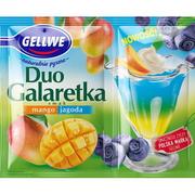 Gellwe Duo Galaretka Smak Mango Jagoda 75 G (50 G + 25 G)