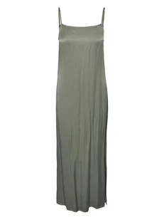 Pieces Sukienka w kolorze khaki - Sukienki - miniaturka - grafika 1