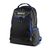 Plecaki - Plecak sportowy SUPERSTAGE Sparco czarno-niebieski - miniaturka - grafika 1