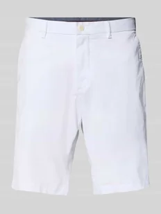 Szorty chinosy o kroju relaxed fit z mieszanki bawełny i elastanu - Spodenki męskie - miniaturka - grafika 1
