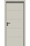 Drzwi wewnętrzne - Pol-Skone Dzwi Wewnętrzne Pełne Subito 03 Beż Mat - miniaturka - grafika 1