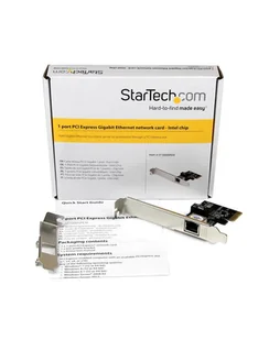 StarTech 1-Port Gigabit NIC - PCIe ST1000SPEXI - Karty sieciowe - miniaturka - grafika 1