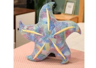 Maskotki i pluszaki - Maskotka Pluszowa Rozgwiazda Niebieska Poduszka 20 cm - miniaturka - grafika 1