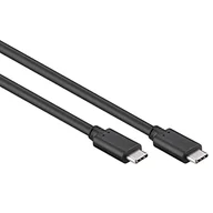 Kable USB - Kabel USB Alcasa Alcasa GC-M0111 kabel USB 0,2 m USB 3.2 Gen 1 (3.1 Gen 1) USB C Czarny - miniaturka - grafika 1