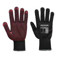 Rękawice robocze - Rękawica Polka nylonowa i nakrapiana Czarny XL - miniaturka - grafika 1
