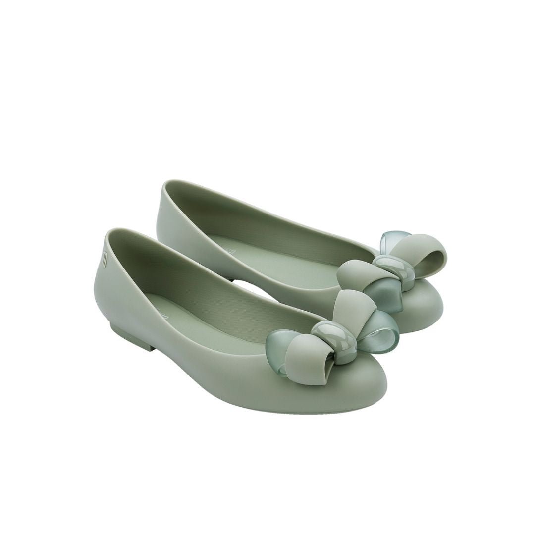 Melissa Doll VIII Ad Green Baleriny Damskie Z Kokardką Zielone 35/36