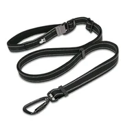 Smycze dla psów - Smycz regulowana dla psa Truelove Urban czarna - miniaturka - grafika 1