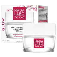 Kremy do twarzy - Hada Labo Tokyo Glow Skin Rozświetlający krem nawilżający do twarzy na dzień i na noc - miniaturka - grafika 1