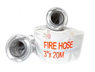 Wąż strażacki do wody 3 cale 75mm 20m Gumowany SILVER - Inne akcesoria do nawadniania - miniaturka - grafika 2