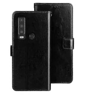 Portfele - Chengdukaijinchendianzishangwuyouxiangongsi Do Cat S75 5G Crazy Horse Skórzane etui z klapką Pokrowiec na portfel na telefon Czarny - miniaturka - grafika 1