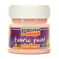 Zabawki kreatywne - Farba do tkanin Pentart 50 ml - różowy jasny - miniaturka - grafika 1