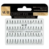 Sztuczne rzęsy i akcesoria - INTER-VION BLACK INDIVIDUALS - Kępki rzęs - MEDIUM - 498945 INTVIR49 - miniaturka - grafika 1