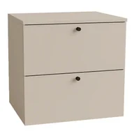 Szafki łazienkowe - Kaszmirowa wisząca szafka pod umywalkę - Tavesi 3X - miniaturka - grafika 1