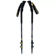 Kije trekkingowe - Viking Kije Trekkingowe Equinox Grey/Yellow - miniaturka - grafika 1