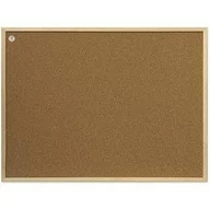 Tablice i flipcharty - MEMOBOARDS TABLICA KORKOWA 120x90cm RAMA DREWNIANA - miniaturka - grafika 1
