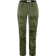 Spodnie damskie - FJALLRAVEN Damskie spodnie Keb Trousers Curved W Short spodnie, kolorowe, 38 - miniaturka - grafika 1