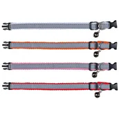 Obroże dla kotów - Trixie Obroża Dla Kociąt Odblaskowa Paski - miniaturka - grafika 1