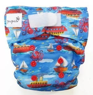 Pieluszka z kieszonką STATECZKI 5-15kg - rzepy - Pieluchy Pieluszka z kieszonką STATECZKI 5-15kg - rzepy - Pieluchy - miniaturka - grafika 1