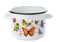 Garnki - GARNEK EMALIOWANY PROSTY B/P MANUELA 16CM 2L UA 000-GAR-161064/MANUELA - miniaturka - grafika 1