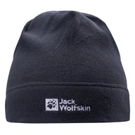 Czapki damskie - Czapka zimowa JACK WOLFSKIN REAL STUFF BEANIE 1909852-6000 – Czarny - miniaturka - grafika 1